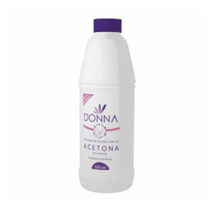 REMOVEDOR DE ESMALTE DONNA A BASE DE ACETONA 500ML – UP DISTRIBUIDORA