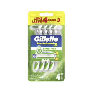 APARELHO DE BARBEAR GILLETTE SENSITIVE 3 – P&G