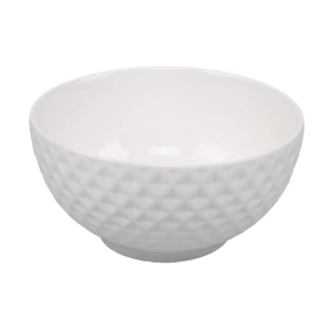 BOWL PORCELANA DIAMOND BRANCO 11X6,0CM – LYOR