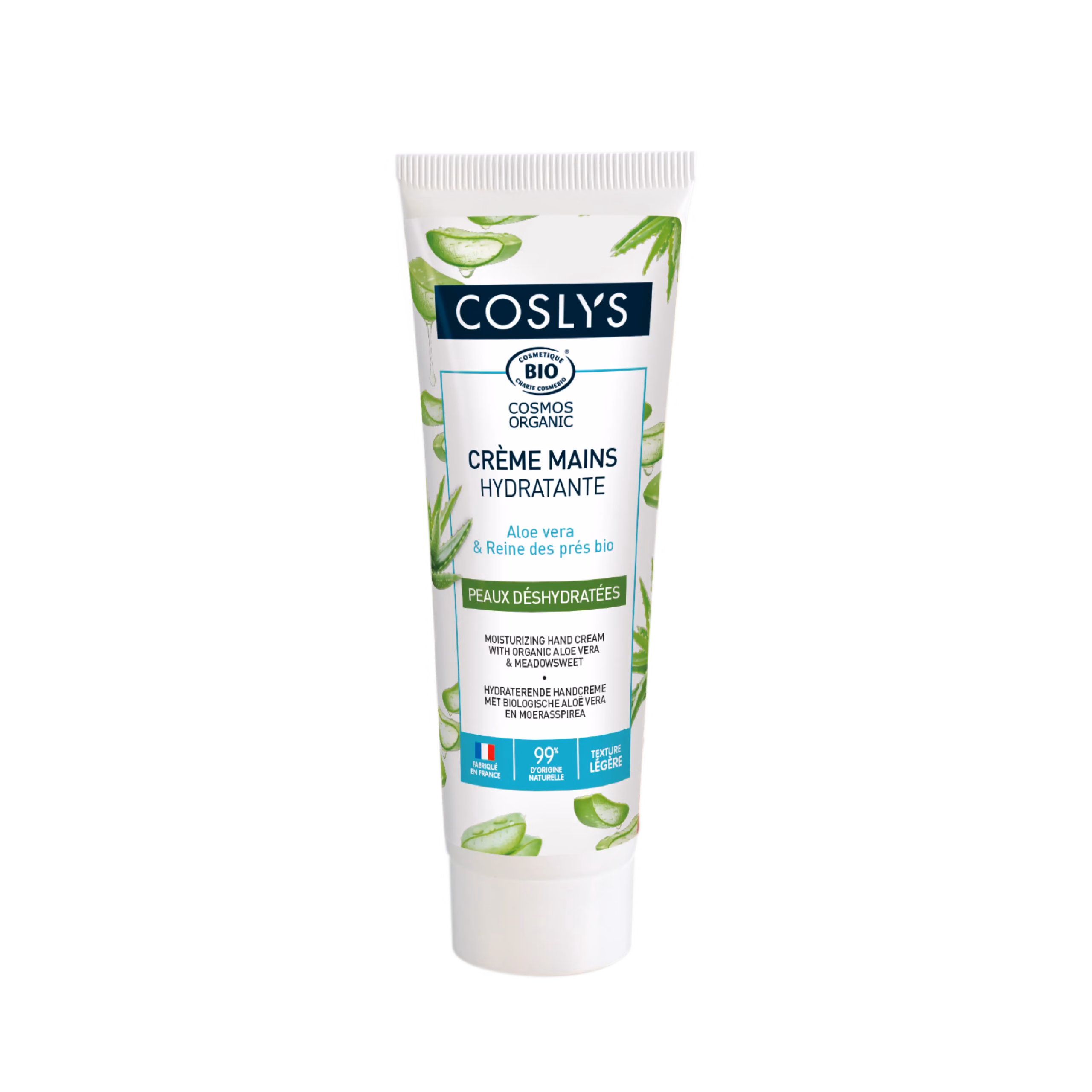 Coslys – Creme de Mãos Hidratante de Aloe Vera e Erva-Ulmeira