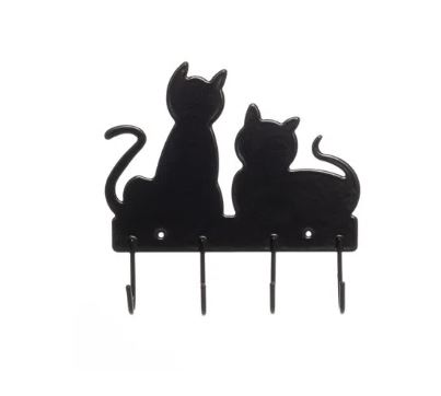 GANCHO PAREDE GATO PRETO – METALTRU