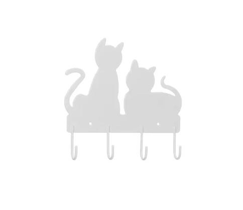 GANCHO PAREDE GATO BRANCO – METALTRU