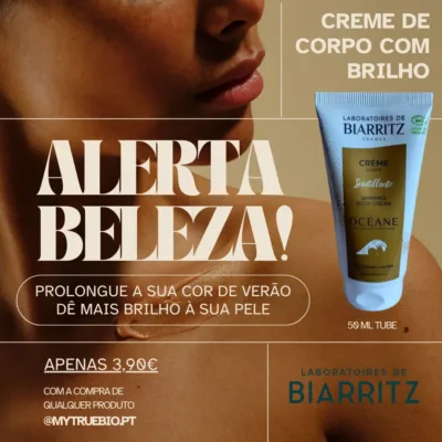 Creme Corpo com Brilho | Océane – 50ml | Oferta Especial