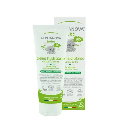 Creme Hidratante Rosto e Corpo BIO – 75ml | ALPHANOVA BEBÉ