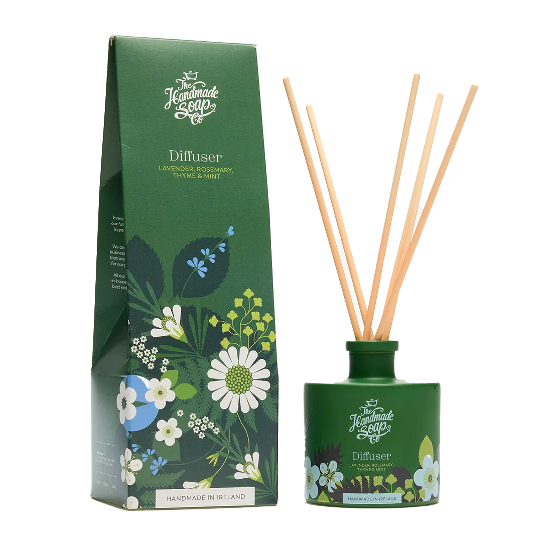 The Handmade Soap – Difusor – Lavanda, Alecrim, Tomilho e Hortelã