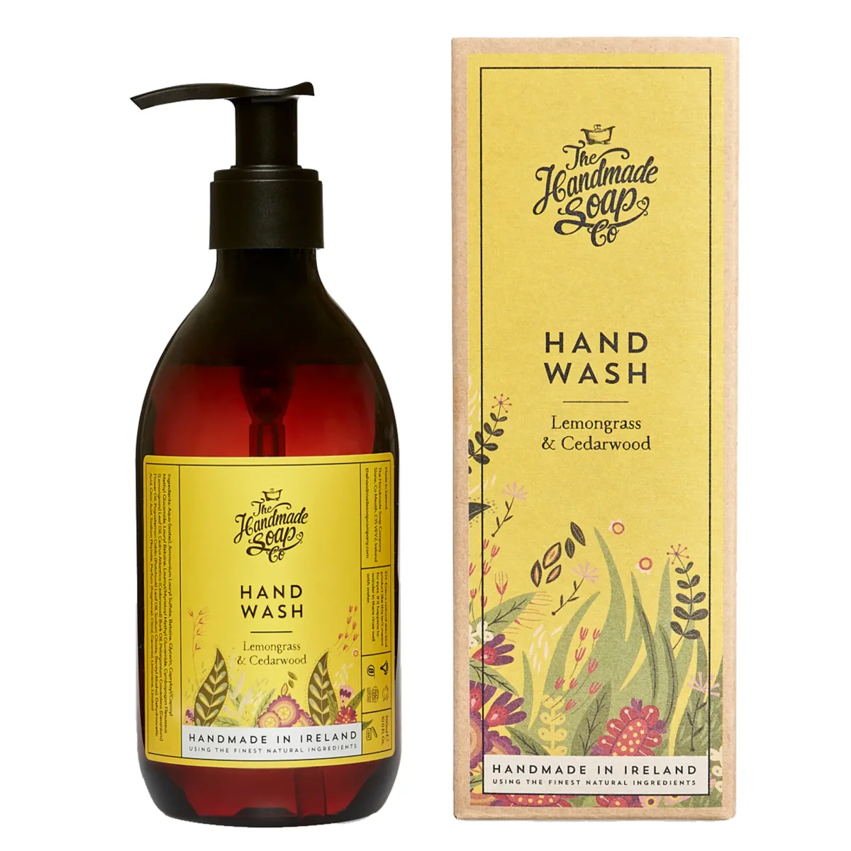 THE HANDMADE SOAP – Gel de Lavagem de Mãos de Erva-Principe e Cedro