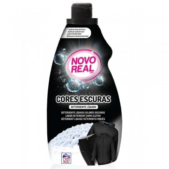 Novo Real Detergente Liquido Roupa Escura 1Lt
